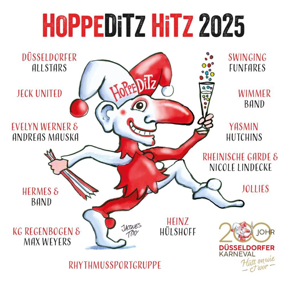 Hoppeditz Hitz 2025, 2 Audio-CD - CD