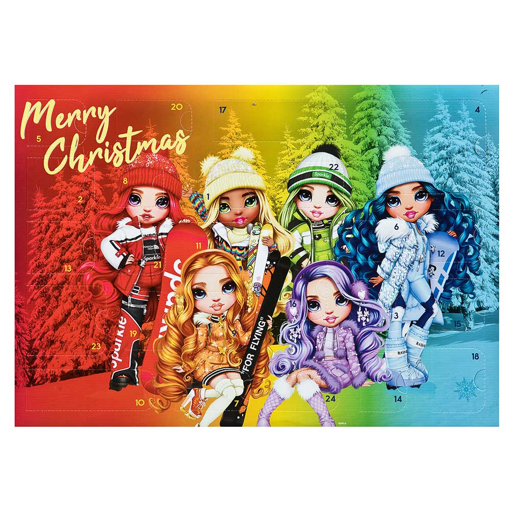 Adventkalender Rainbow High bunt