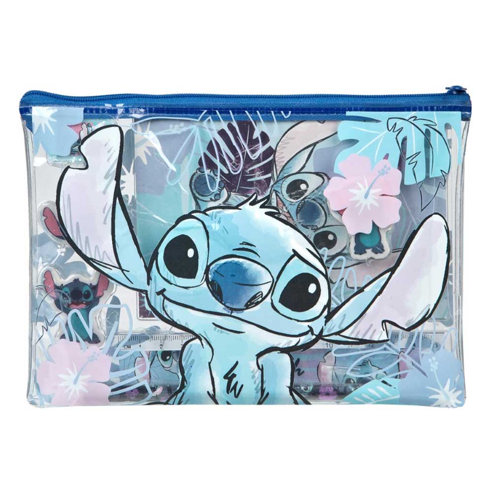 Notiz-Set Serie Stitch in PVC-Tasche bunt