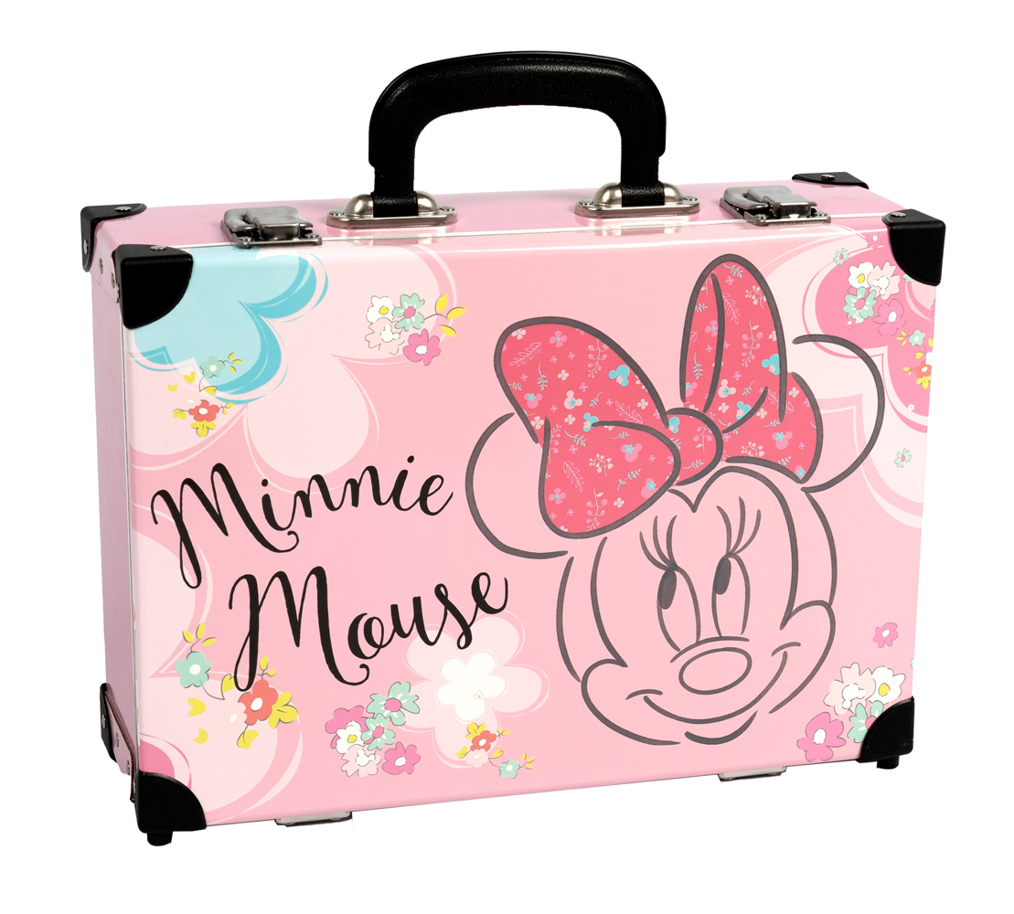 Handarbeitskoffer Minnie Mouse rosa
