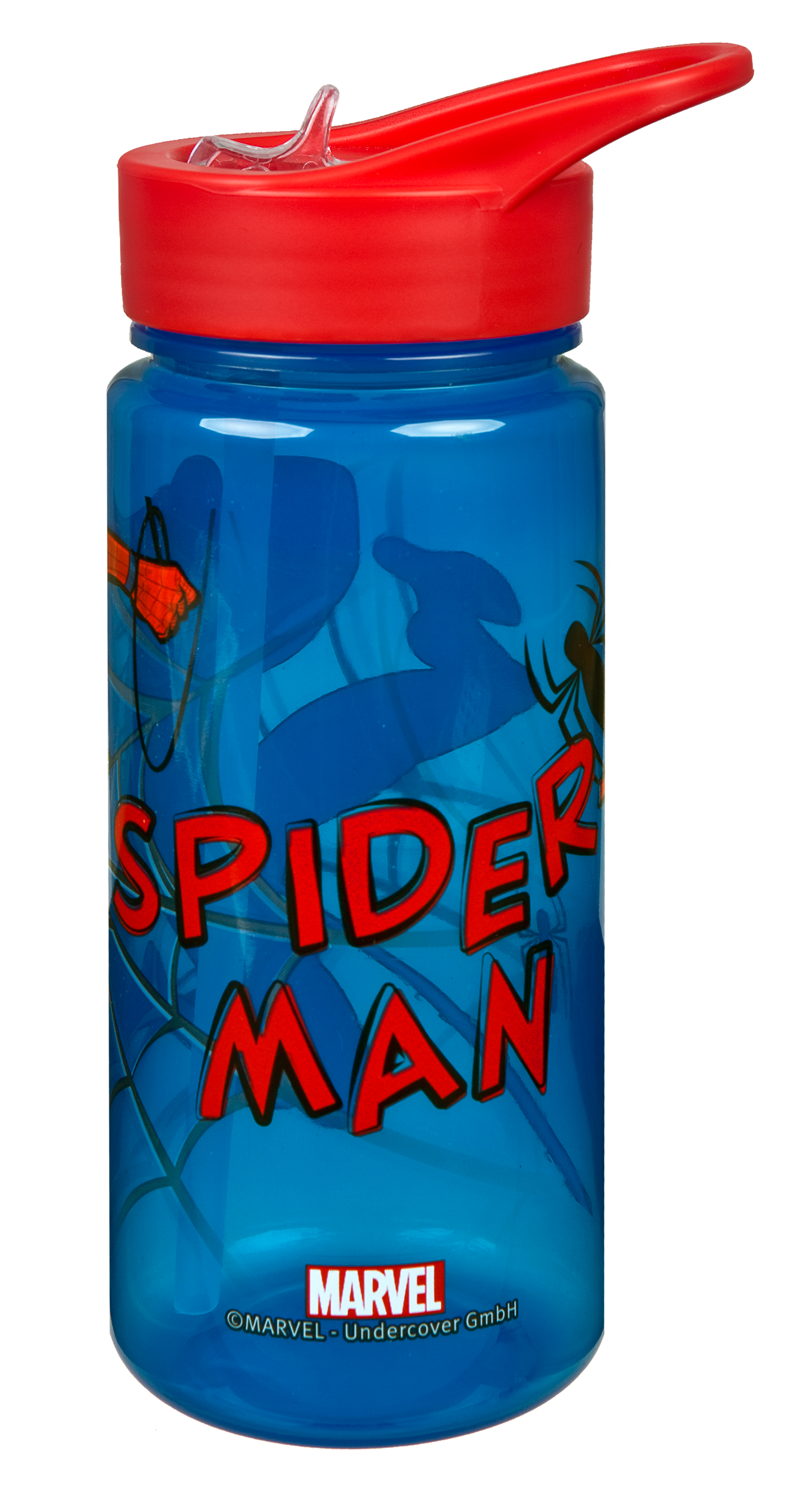 AERO Trinkflasche Spiderman 500 ml blau/rot