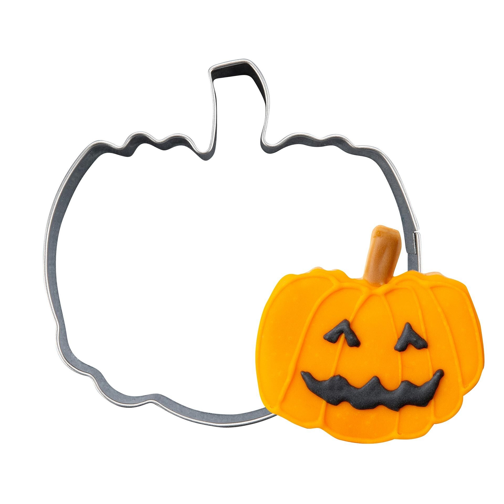 ZENKER Ausstecher Kürbis 6,6 x 6,5 x 2,6 cm silber