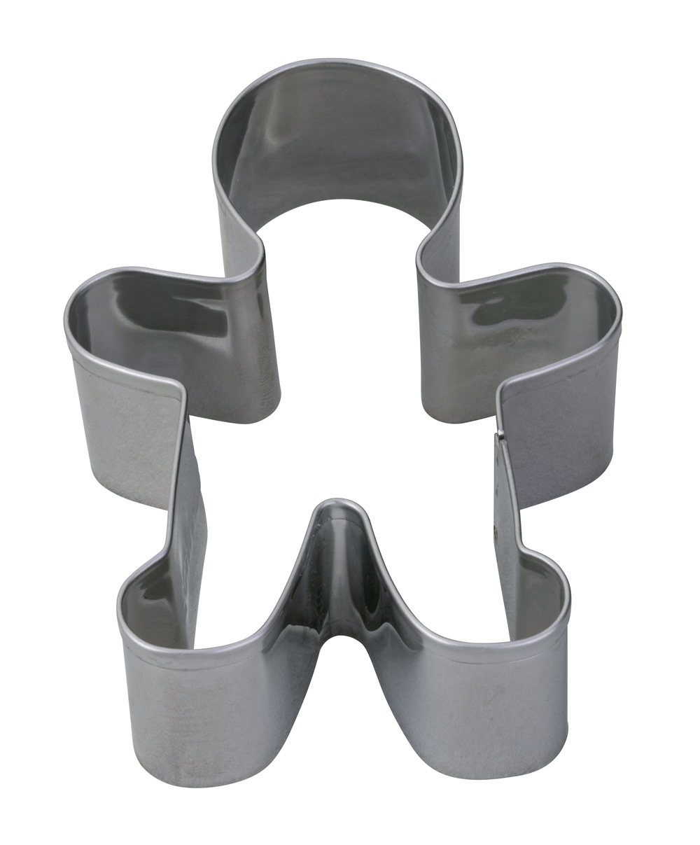 ZENKER Ausstecher Lebkuchenmann 8 x 6,2 x 2,6 cm silber