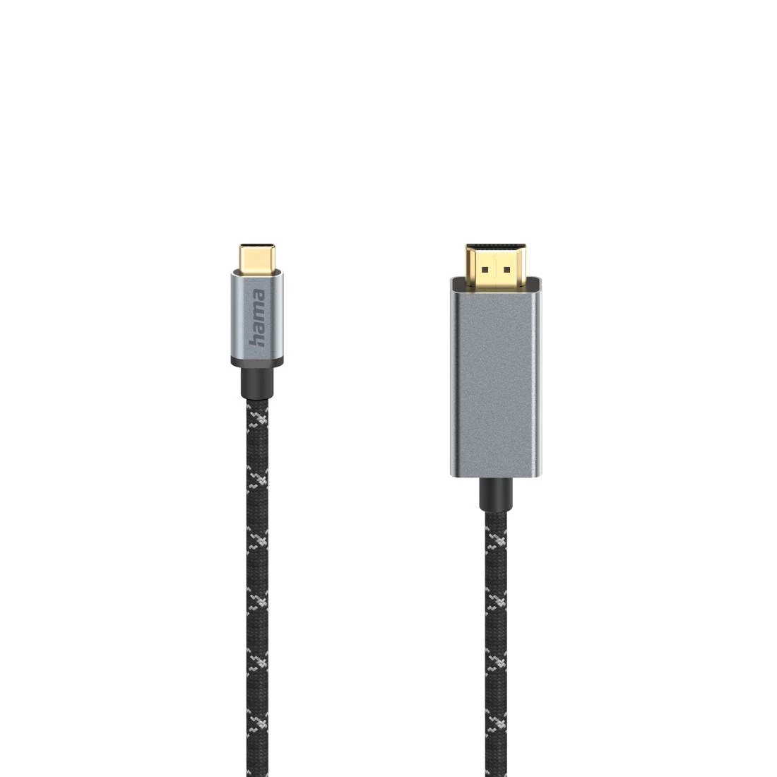 HAMA Video-Kabel USB-C auf HMDI-Stecker Ultra-HD 4K 1,5 m