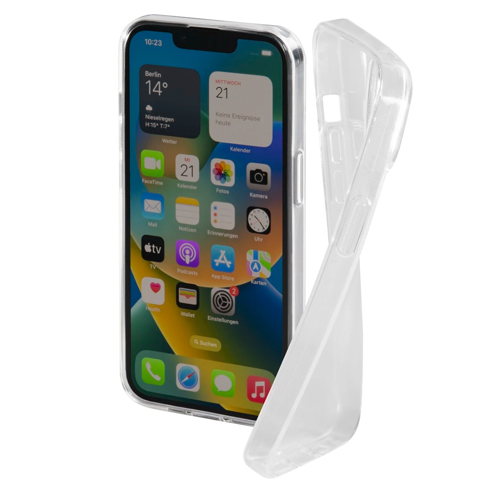 HAMA Cover Crystal Clear für Apple iPhone 14 transparent