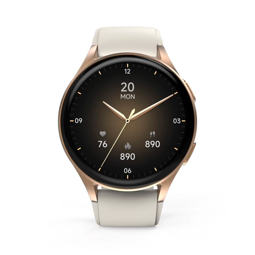 HAMA Smartwatch 8900 GPS AMOLED 1,32" rund gold