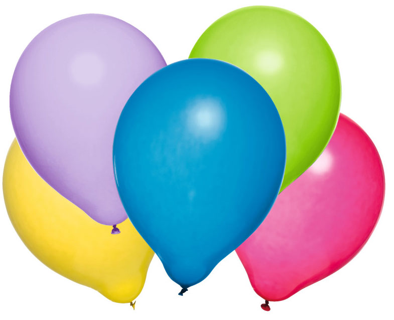Luftballons 25 Stück mehrere Farben