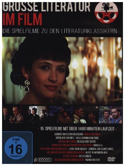 Große Literatur im Film - Deluxe Box, 6 DVD - DVD