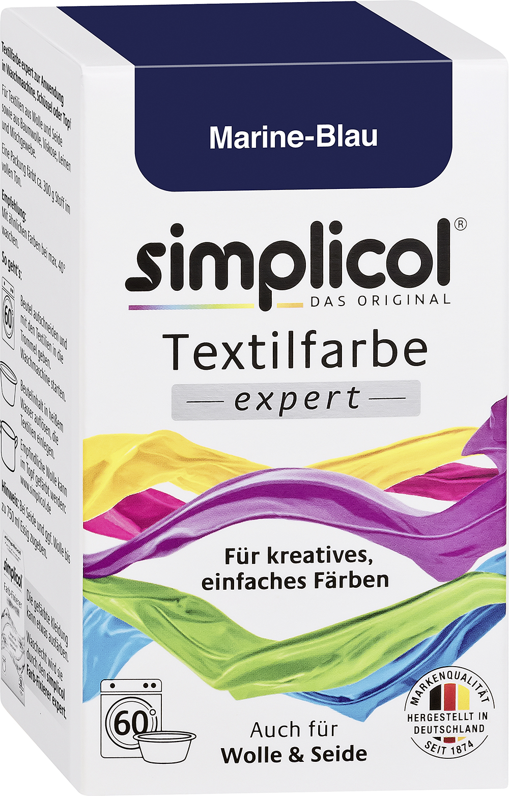 SIMPLICOL Textilfarbe Expert 150g marineblau