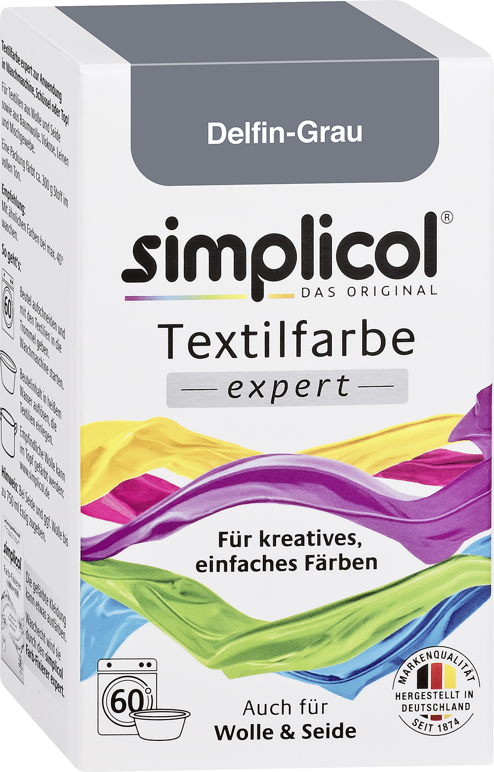 SIMPLICOL Textilfarbe Expert 150g delfingrau