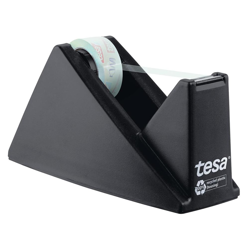 TESA Eco & Crystal Easy Cut Economy Tischabroller schwarz