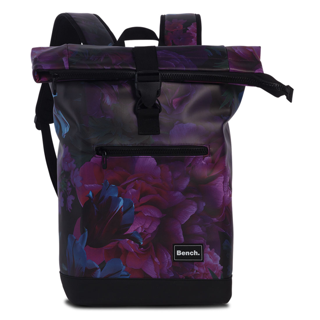 BENCH Rucksack mit Rolltop 20 l azalee/brombeer