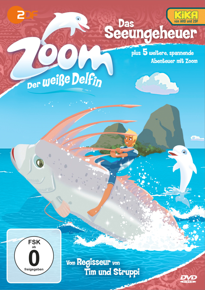 Zoom - Der weiße Delfin - Das Seeungeheuer, 1 DVD - DVD