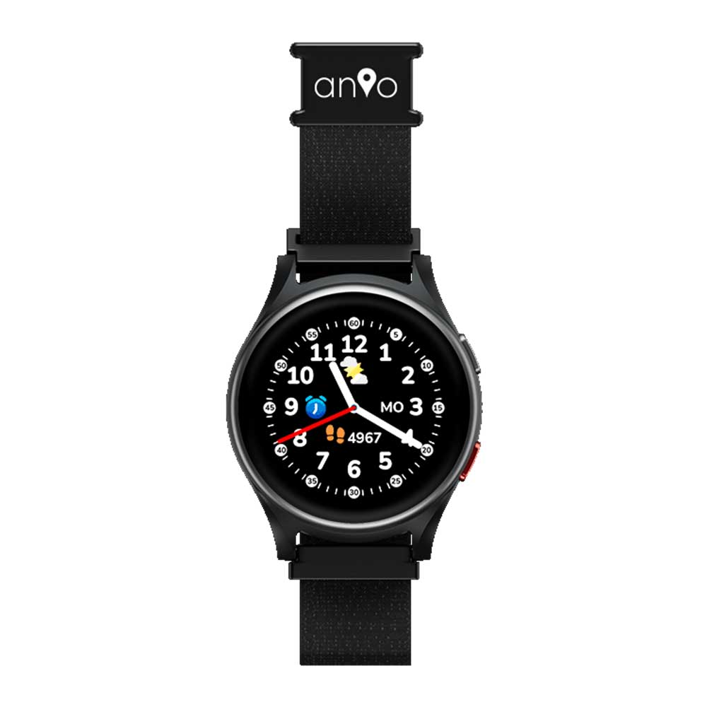 Armband für Anio Smartwatch schwarz