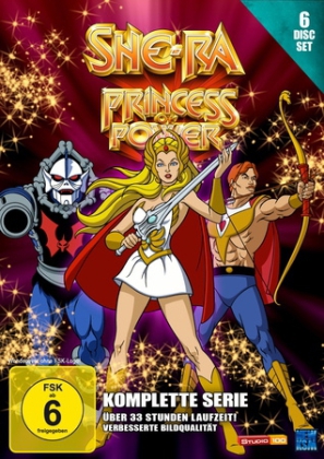 She-Ra Princess of Power - die komplette Serie, 6 DVDs - DVD