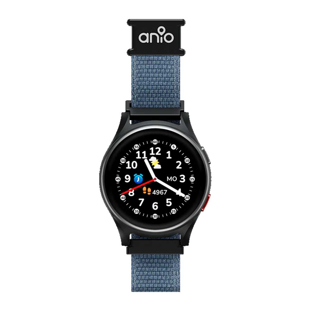 ANIO 6 Kinder-Smartwatch inklusive yesss!-SIM-Karte blau