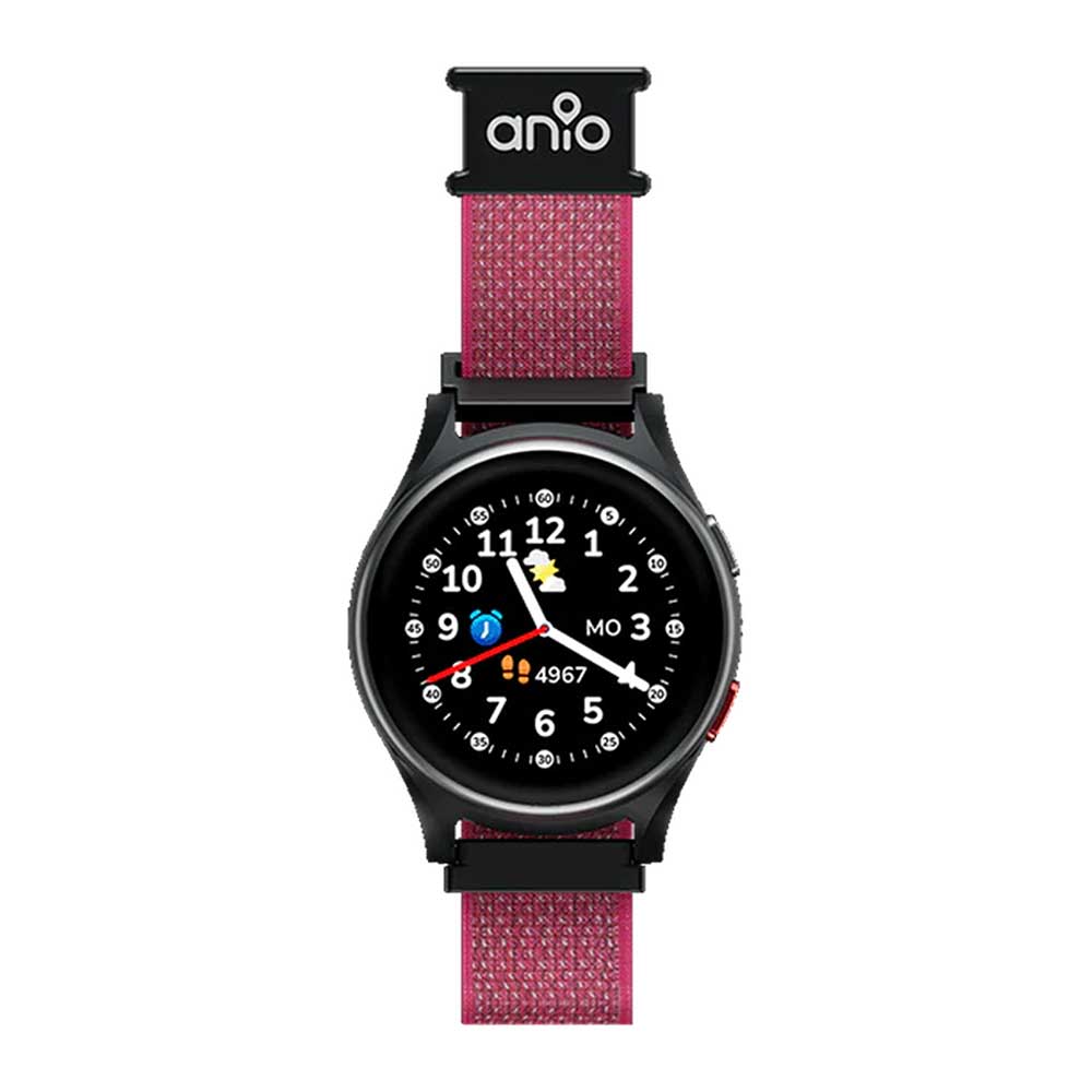 ANIO 6 Kinder-Smartwatch inklusive yess!-SIM-Karte hibiscus