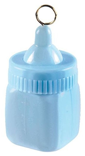 Ballongewicht - Babyflasche, 170g, blau 