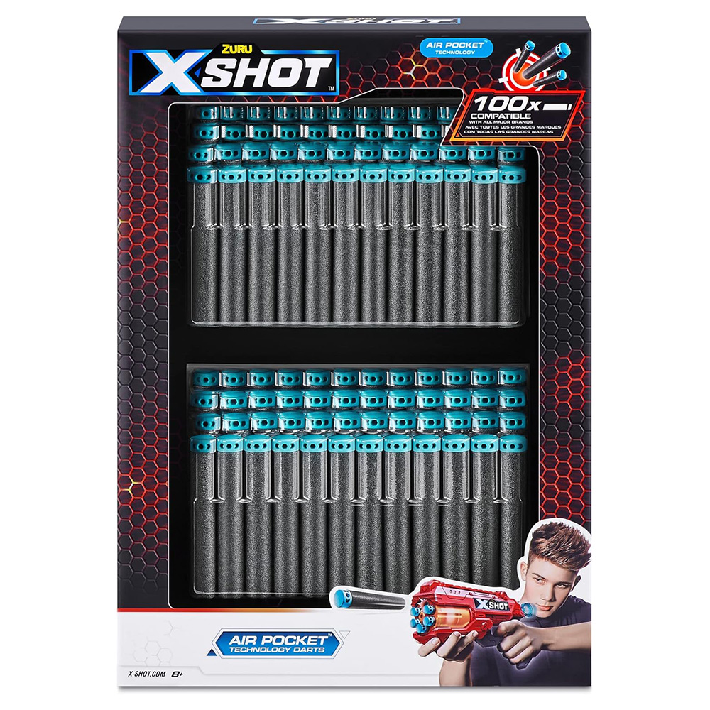 ZURU XShot Excel Nachfüllpackung 100 Darts