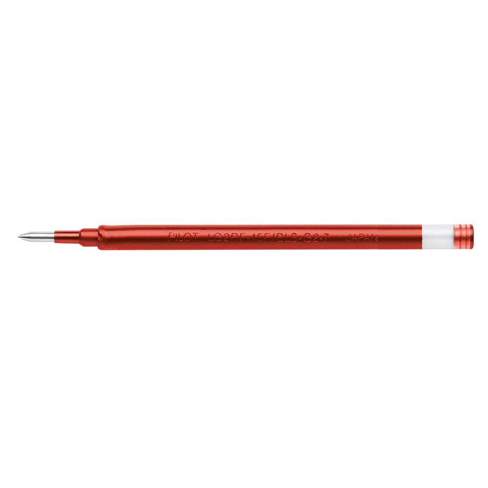 roter Kugelschreiber mit silberner Spitze. Schlichtes Design, keine auffälligen Muster.