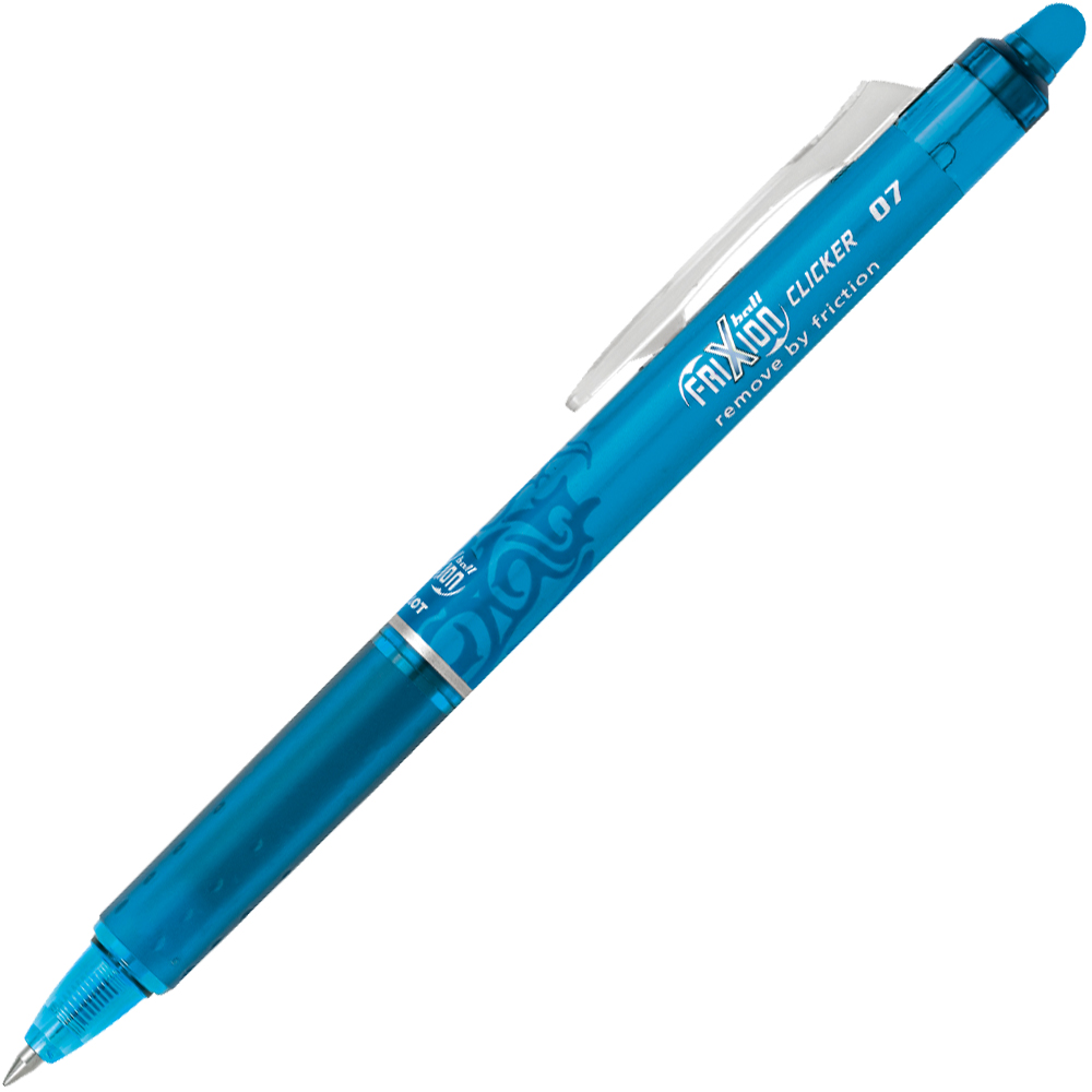 Pilot Tintenroller - FriXion Ball Clicker, 0.7mm, hellblau