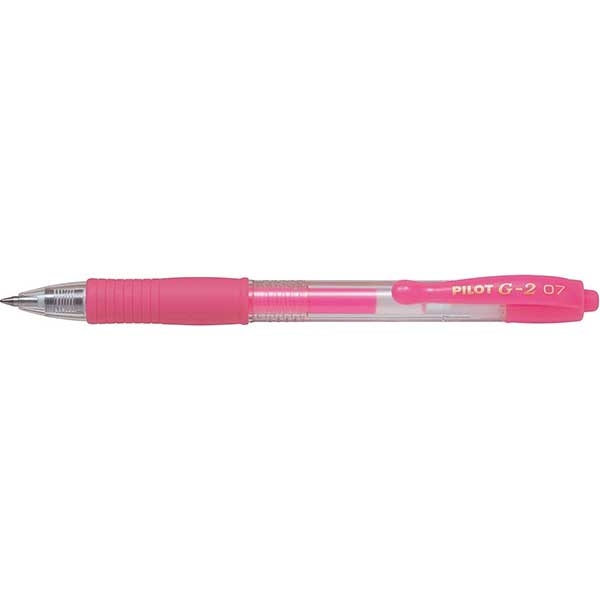 PILOT Gelschreiber G2-7 neon pink