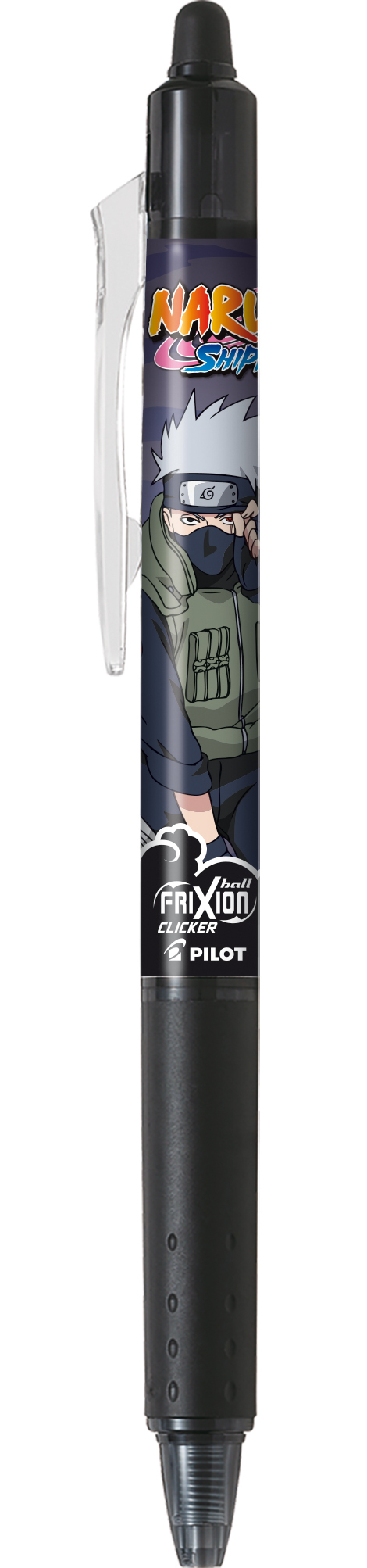 PILOT FriXion Tintenroller Clicker 07 Naruto 0,35 mm schwarz