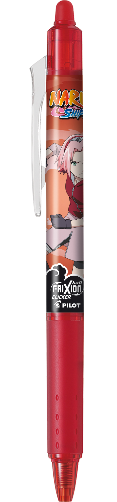 PILOT FriXion Tintenroller Clicker 07 Naruto 0,35 mm rot