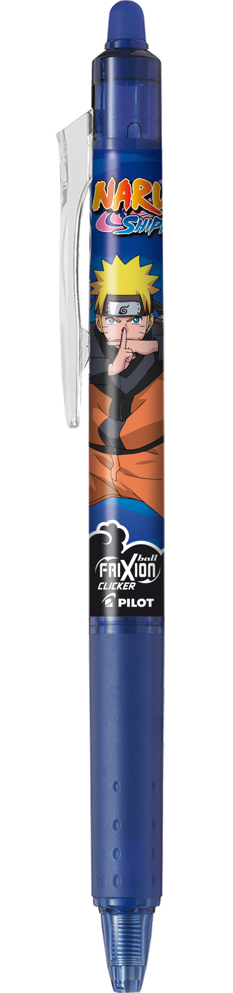 PILOT FriXion Tintenroller Clicker 07 Naruto 0,35 mm blau