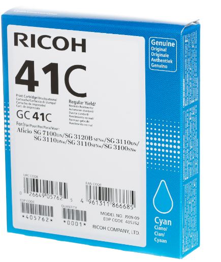 Ricoh Tinte (Gel) cyan 2,2K