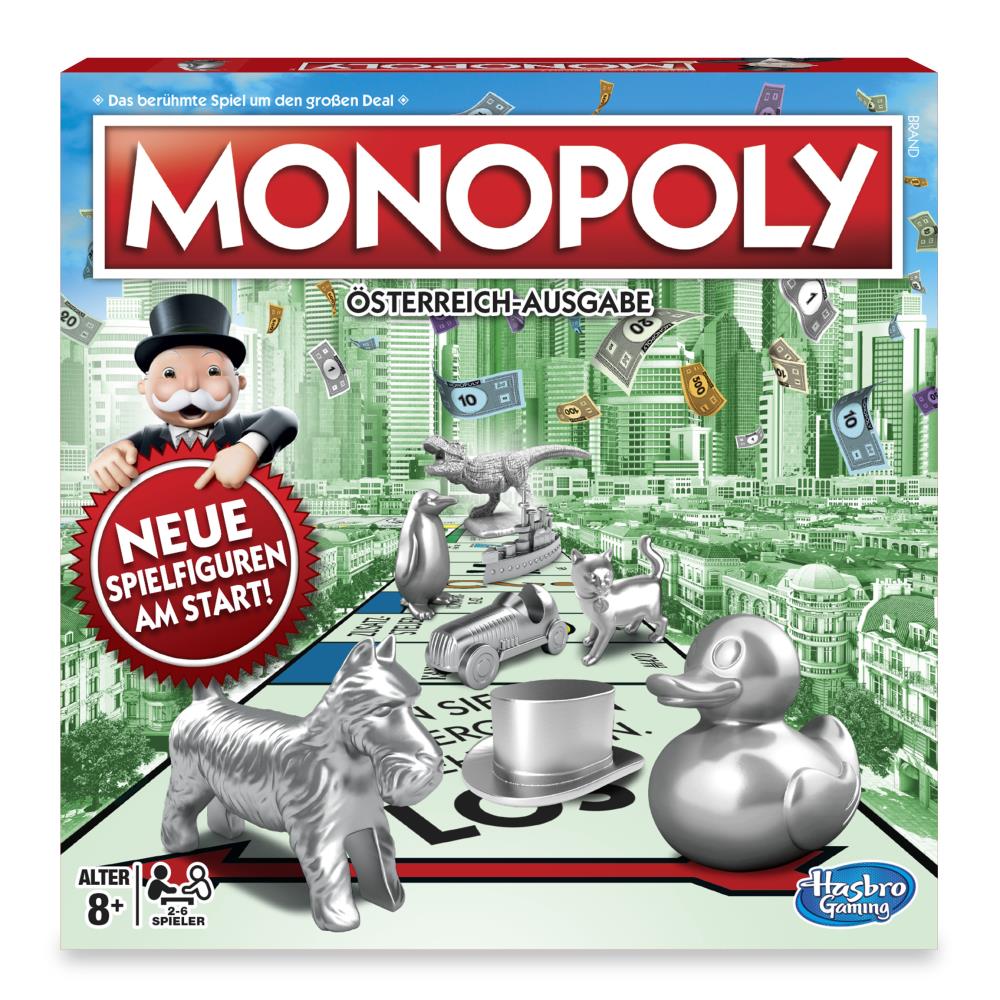 HASBRO Gaming Monopoly Österreich - Ausgabe C1009