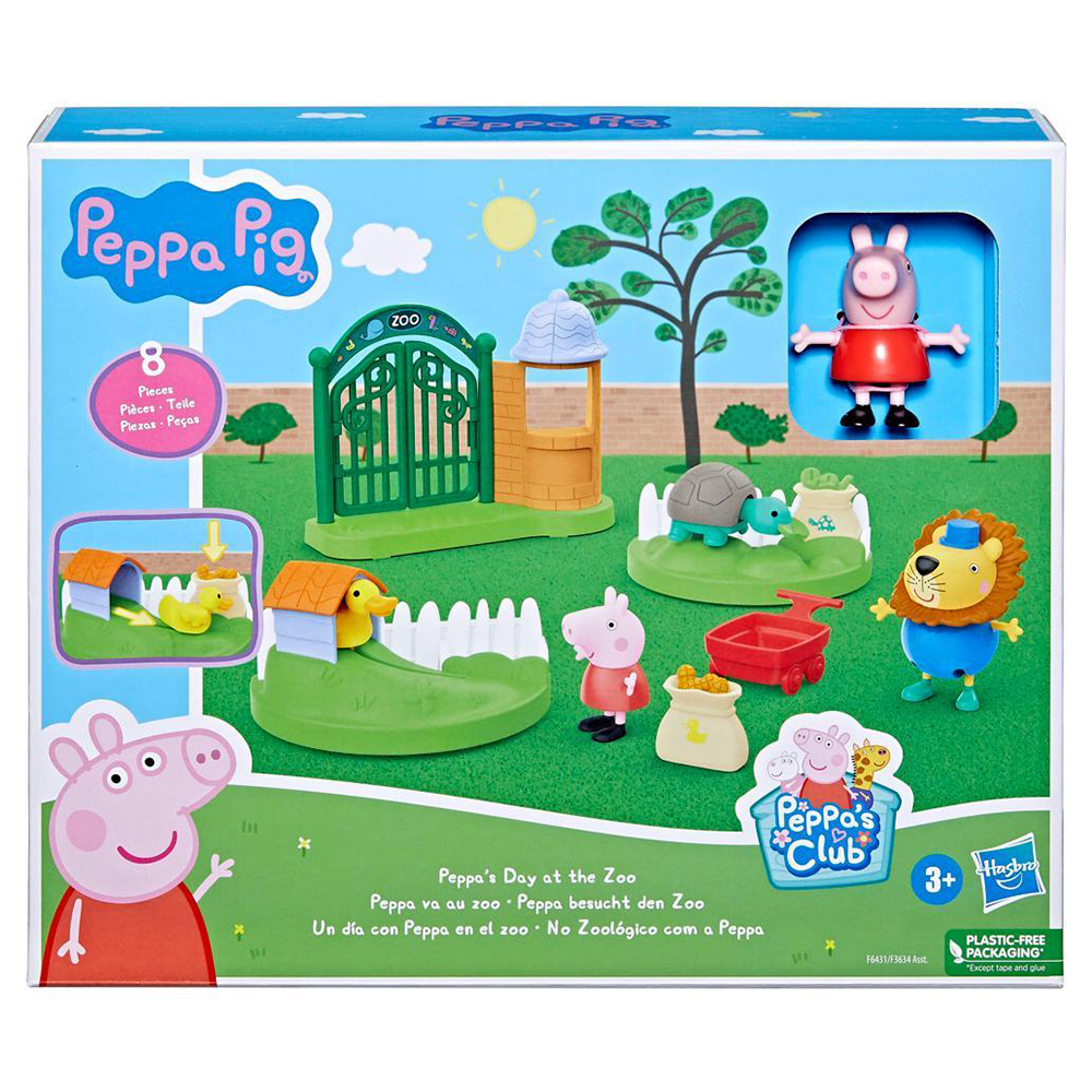 HASBRO Peppa Pig Peppa besucht den Zoo