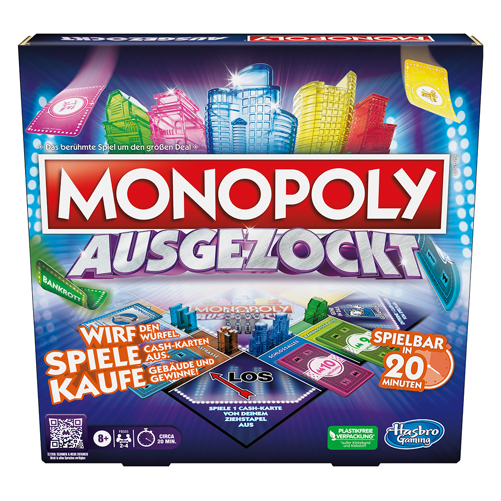 HASBRO Monopoly Ausgezockt