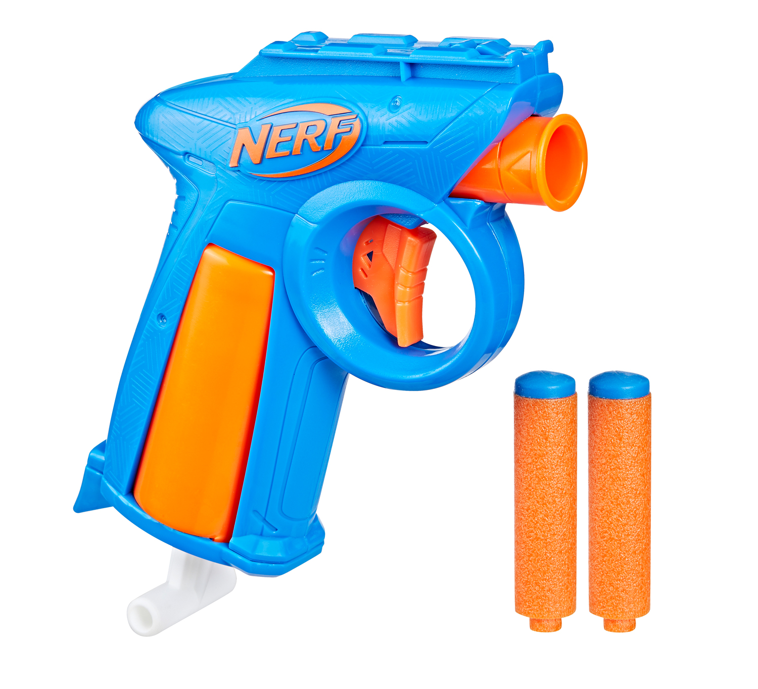 NERF N Series Flex Blaster inkl. 2 Darts blau/orange