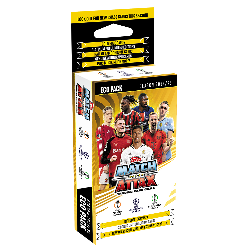 TOPPS Sammelkartenspiel Match Attax 2024/25 Eco Pack