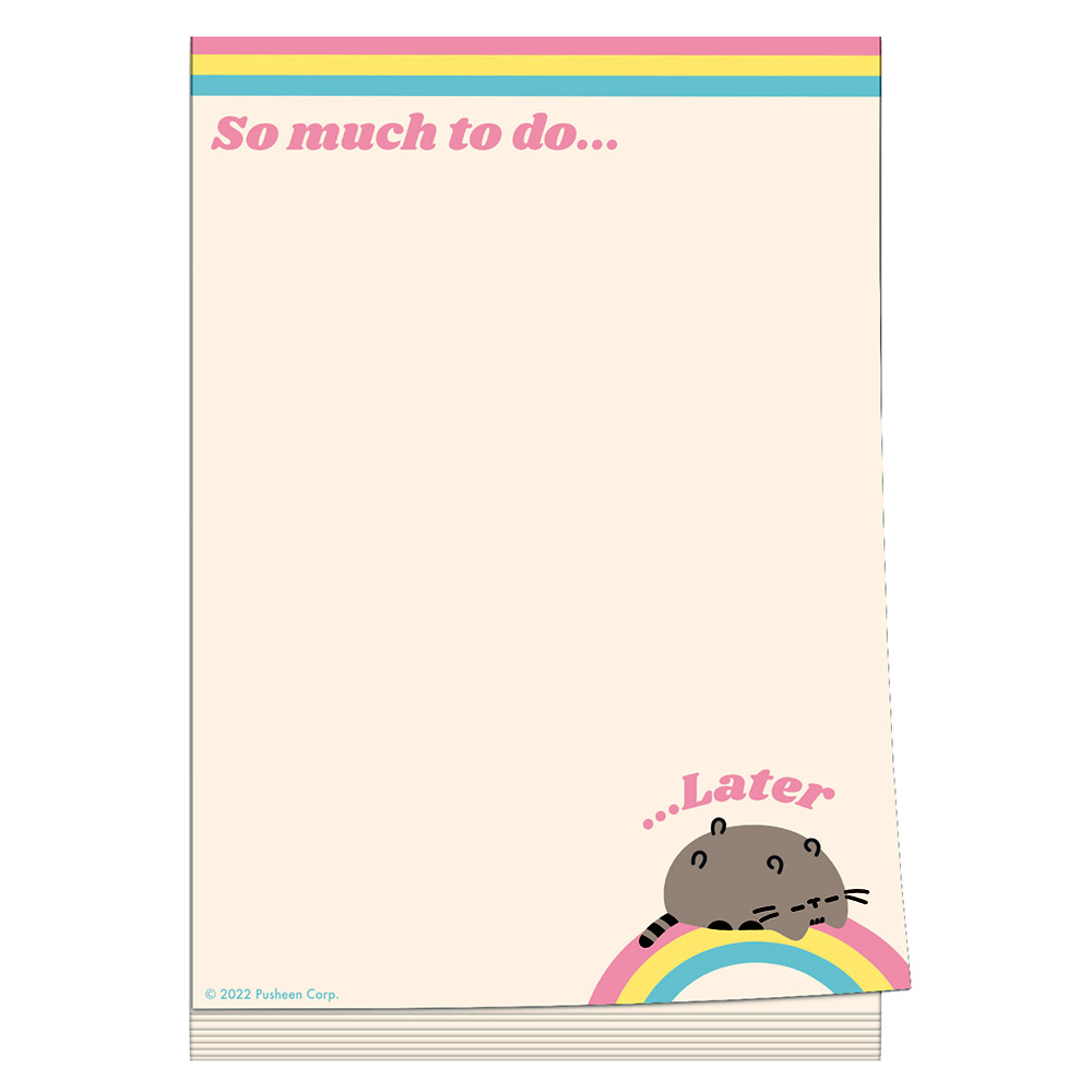 Notizblock Pusheen A5 52 Seiten bunt