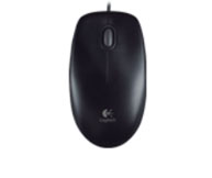 LOGITECH Maus B100 schwarz