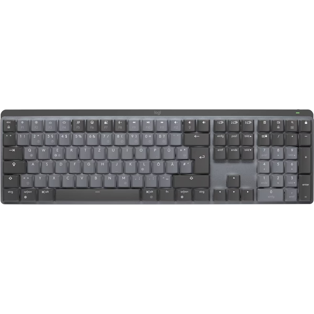 Logitech Tastatur MX linear grau