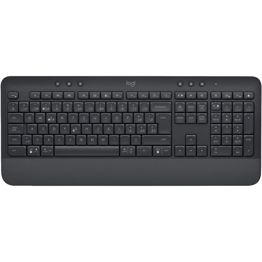 Logitech Tastatur + Maus MK650 grau