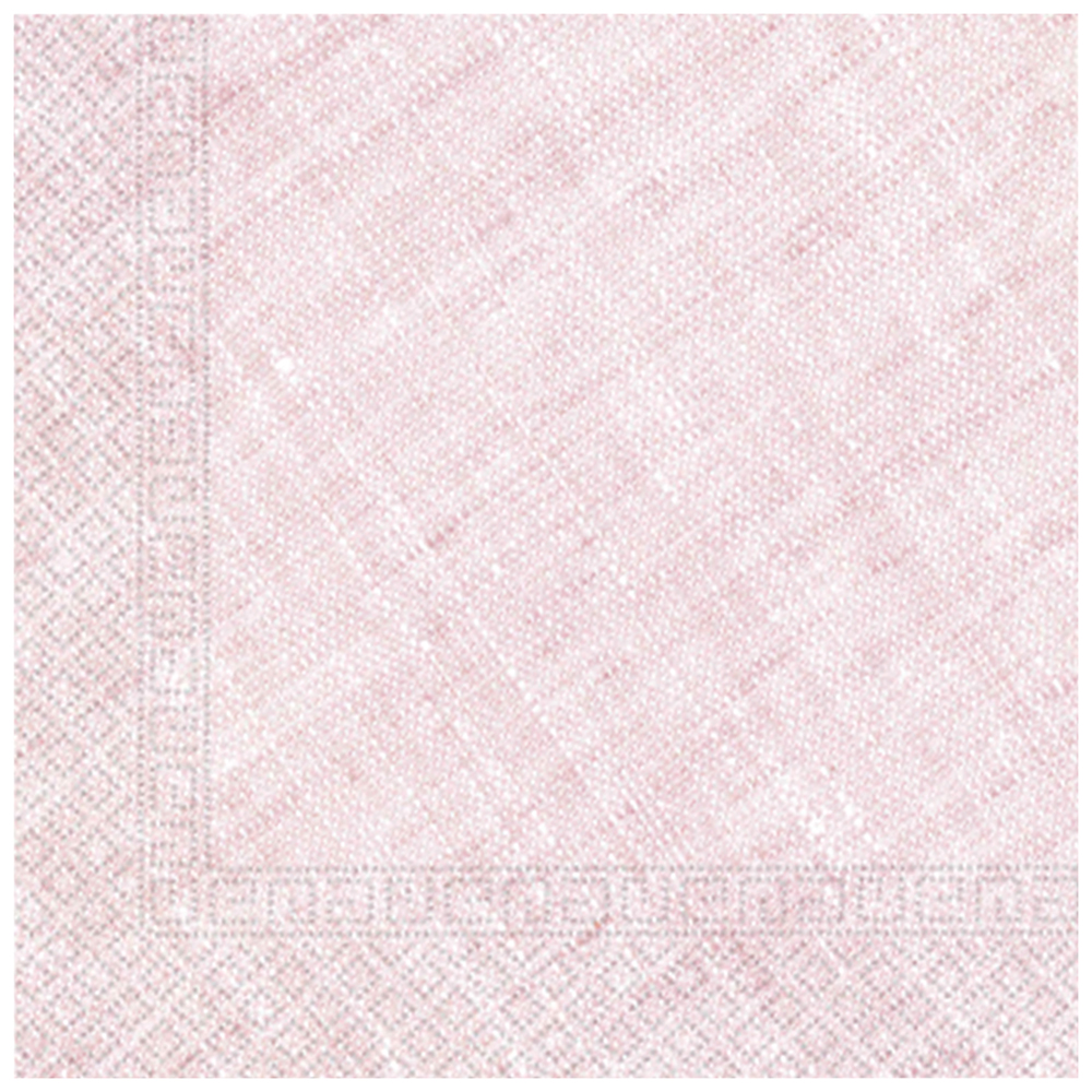 Servietten 33 x 33 cm 3-lagig kompostierbar 20 Stück rosa