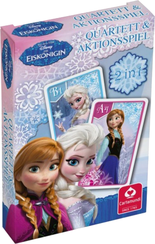ASS ALTENBURGER Quartett Disney Frozen 32 Karten