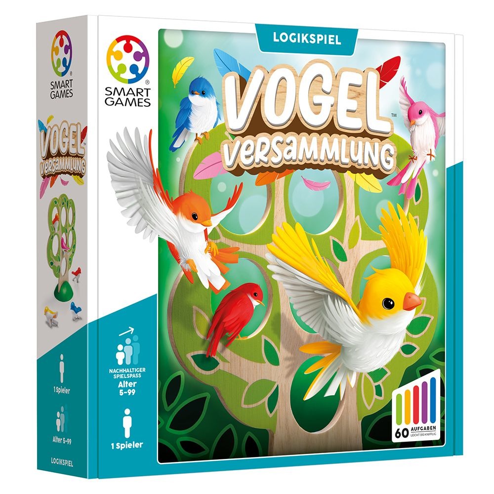 SMART GAMES Logikspiel Vogel-Versammlung