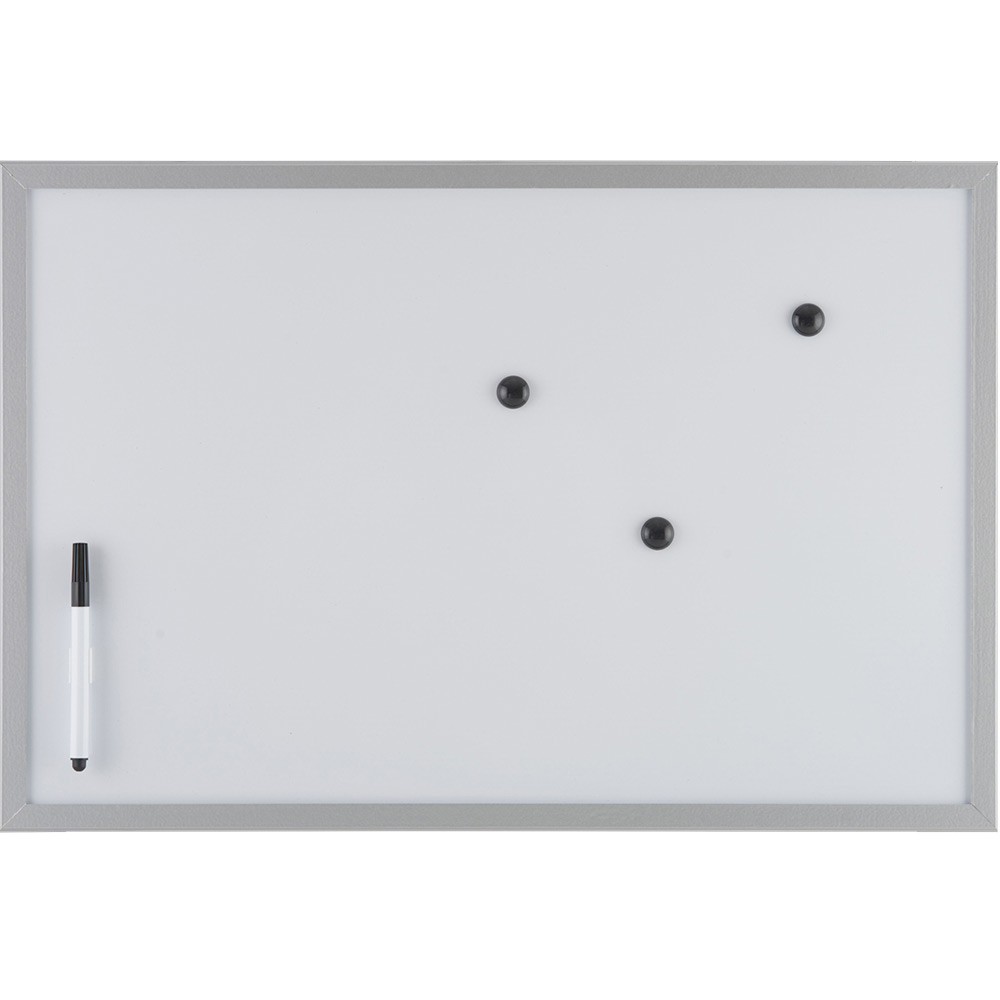 Magnettafel-Whiteboard 40 x 60 cm weiß
