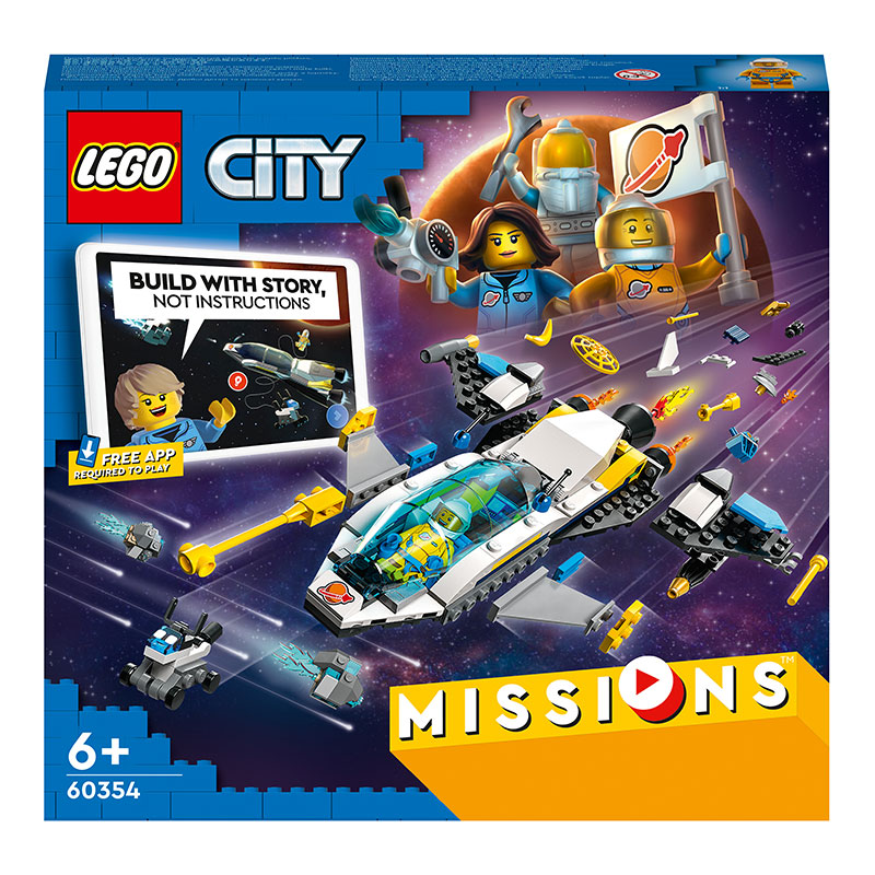 LEGO® City Erkundungsmissionen im Weltraum 298 Teile 60354