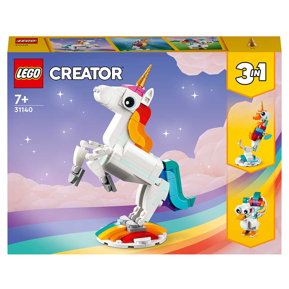 LEGO® Creator 3-in-1 Magisches Einhorn 145 Teile 31140