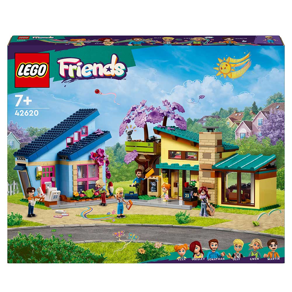 LEGO® Friends Ollys und Paisleys Familien Haus 1126 Teile 42620