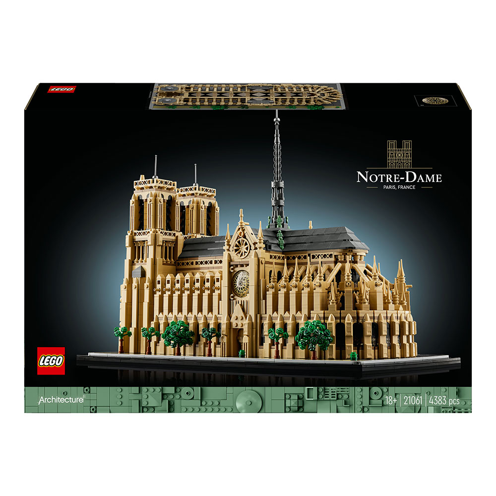 LEGO® Architecture Notre-Dame de Paris 4383 Teile 21061