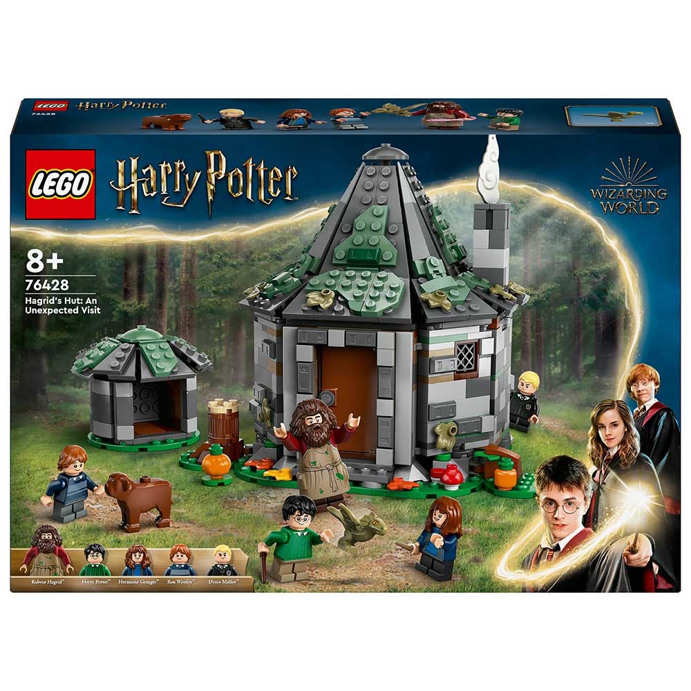 LEGO® Harry Potter Hagrids Hütte: Ein unerwarteter Besuch 896 Teile 76428