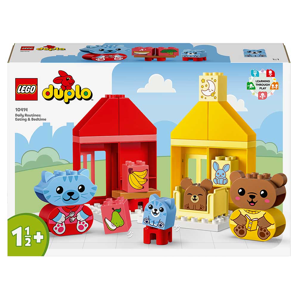 LEGO® DUPLO Alltagsroutinen: Essen & Schlafenszeit 28 Teile 10414