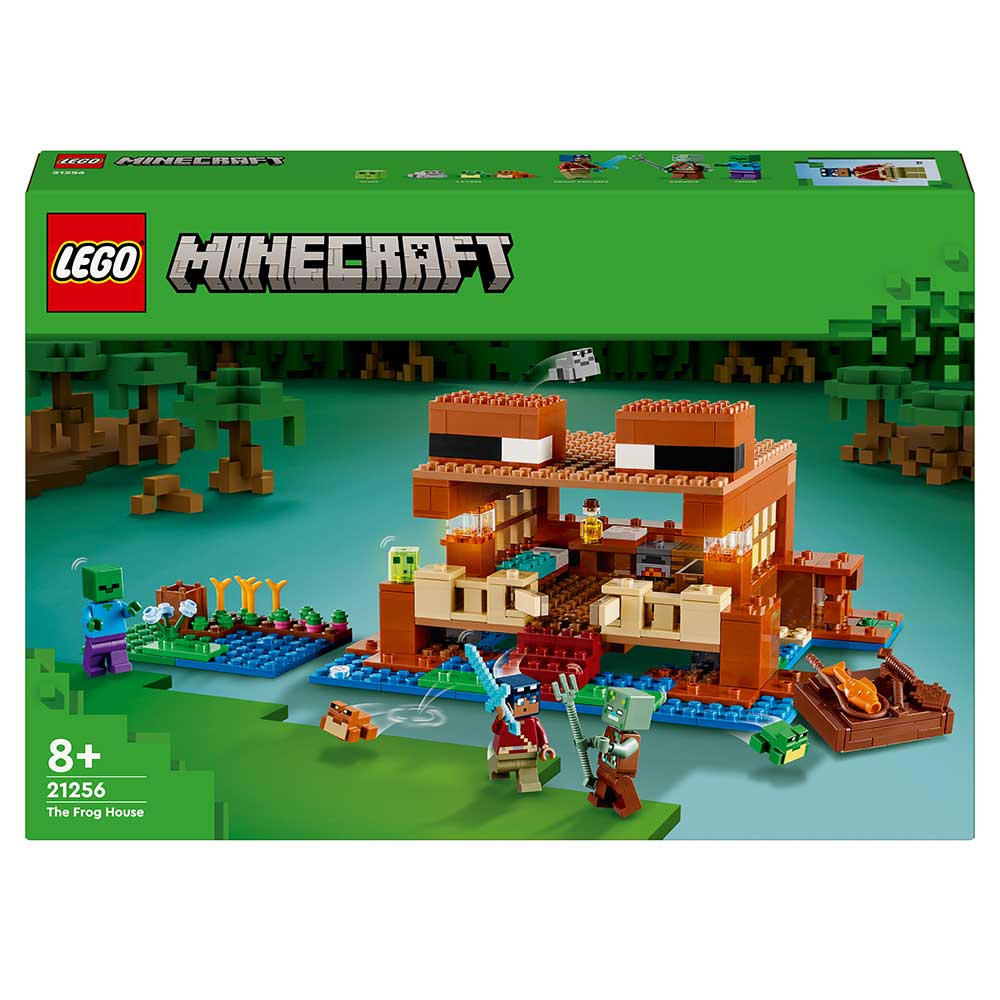 LEGO® MINECRAFT Das Froschhaus 400 Teile 21256